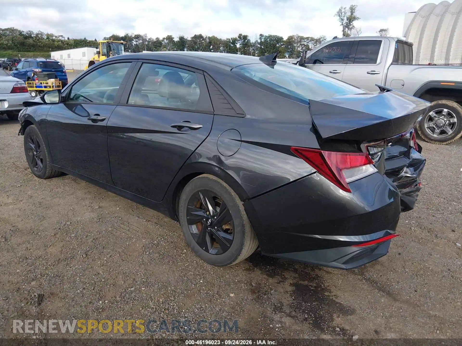 3 Photograph of a damaged car 5NPLS4AG2MH012654 HYUNDAI ELANTRA 2021