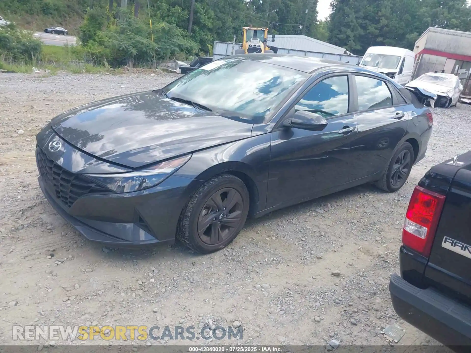 2 Photograph of a damaged car 5NPLS4AG2MH026375 HYUNDAI ELANTRA 2021