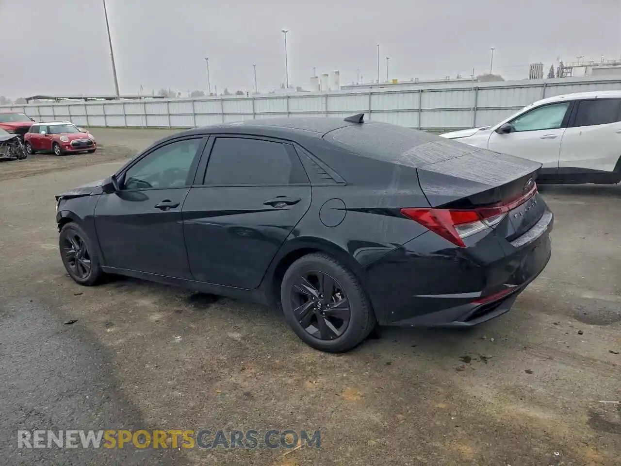 2 Photograph of a damaged car 5NPLS4AG2MH033312 HYUNDAI ELANTRA 2021