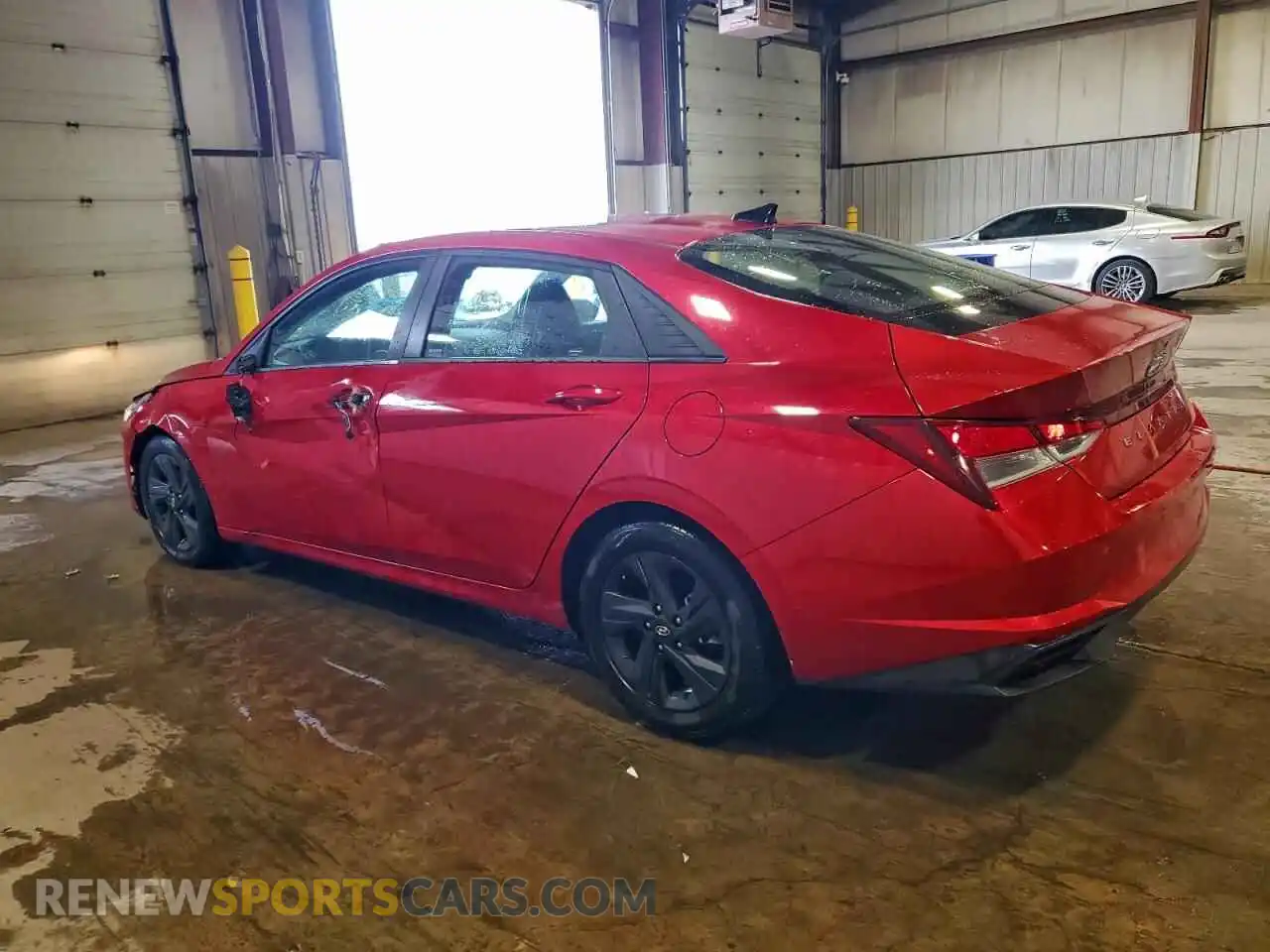 2 Photograph of a damaged car 5NPLS4AG2MH037487 HYUNDAI ELANTRA 2021