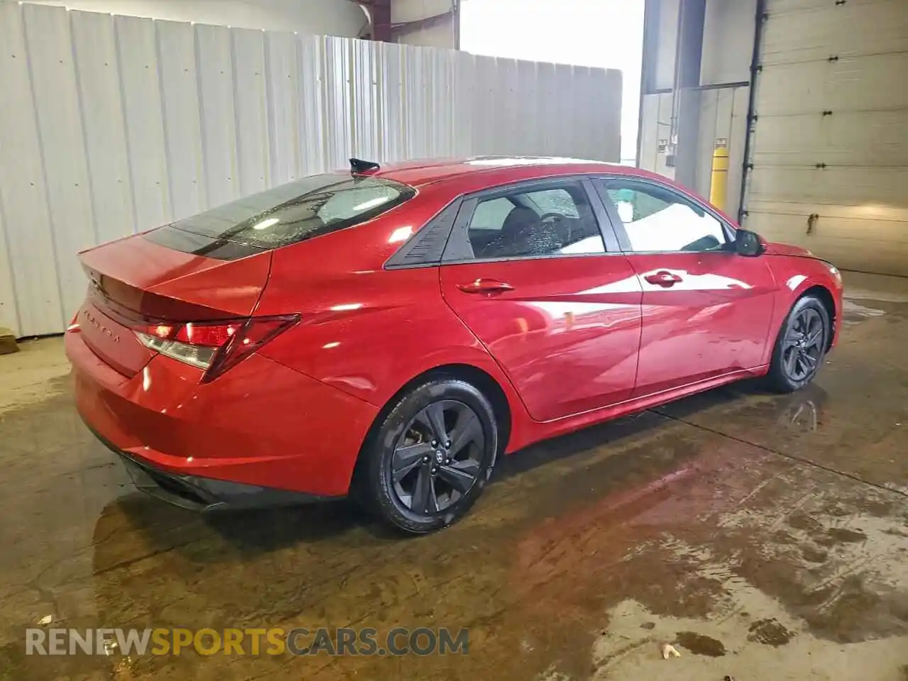 3 Photograph of a damaged car 5NPLS4AG2MH037487 HYUNDAI ELANTRA 2021
