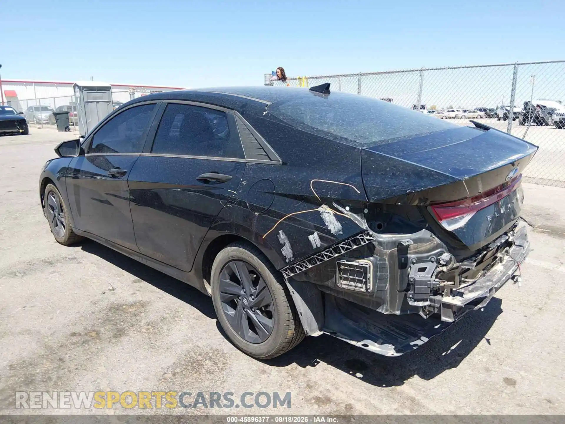 3 Photograph of a damaged car 5NPLS4AG2MH052037 HYUNDAI ELANTRA 2021