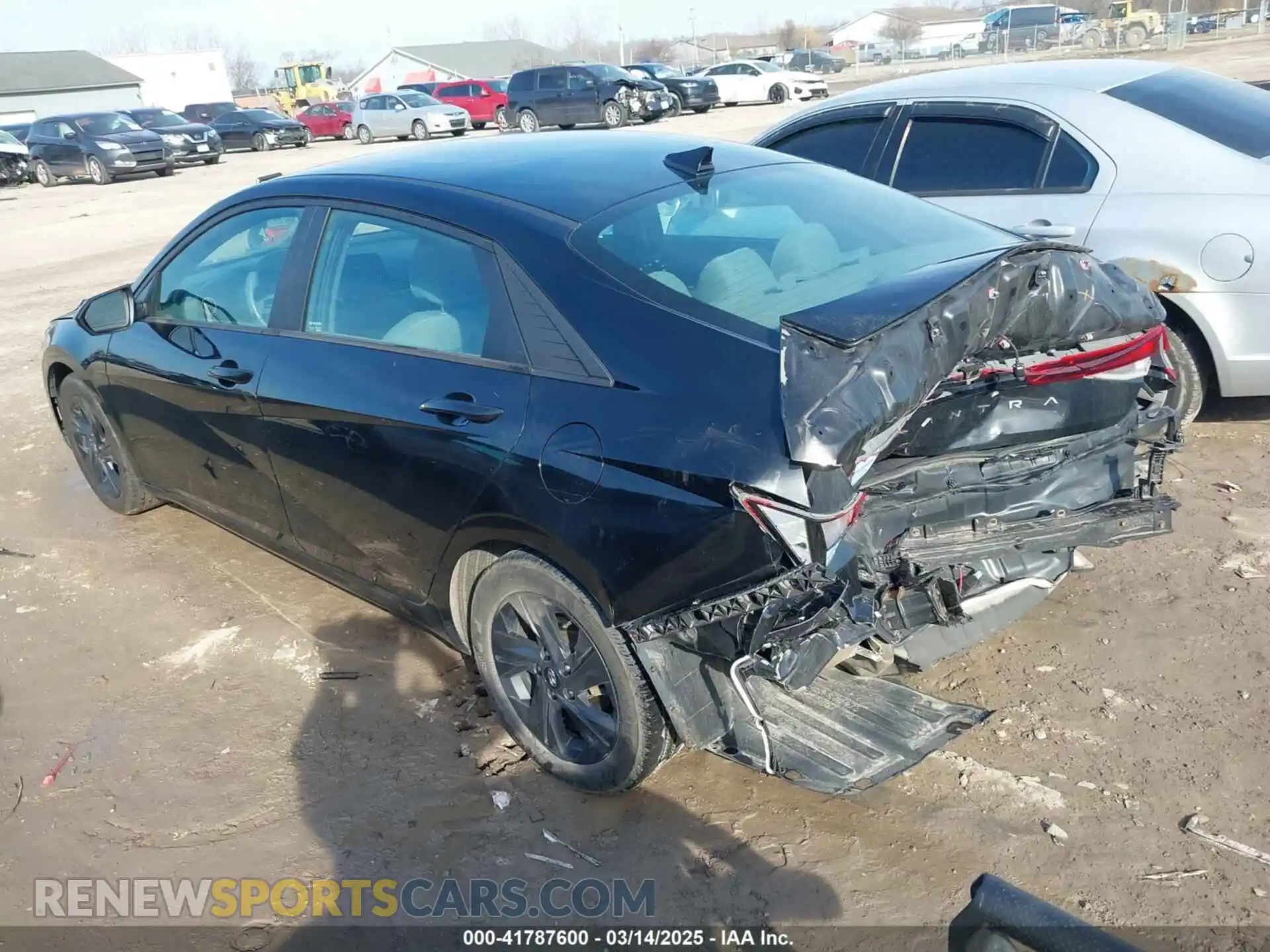 3 Photograph of a damaged car 5NPLS4AG3MH005342 HYUNDAI ELANTRA 2021