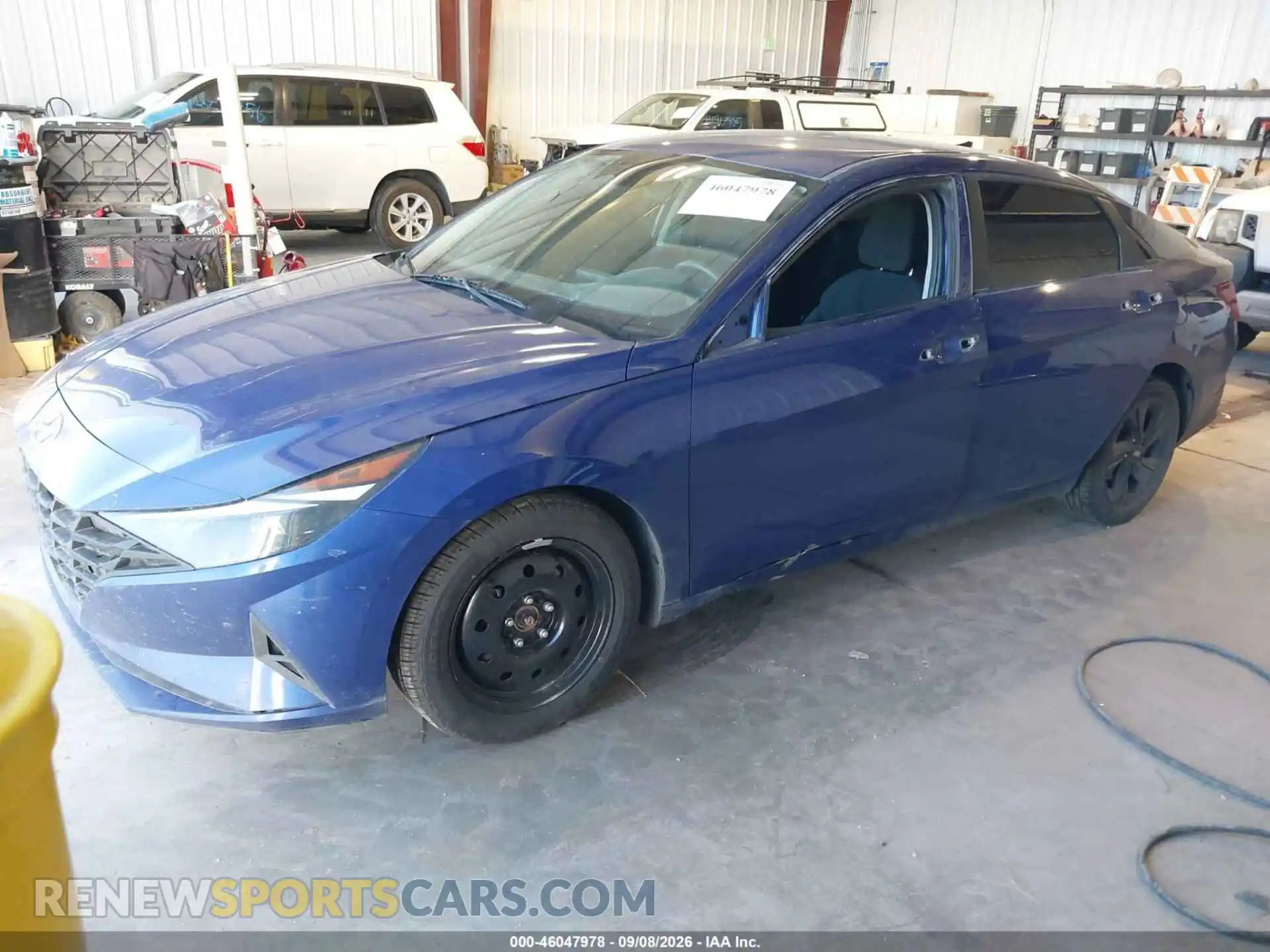 2 Photograph of a damaged car 5NPLS4AG3MH010766 HYUNDAI ELANTRA 2021