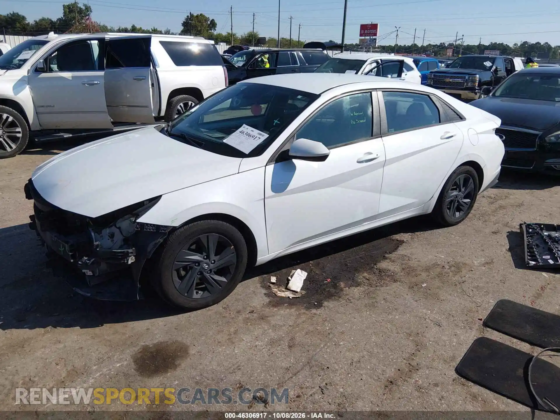 2 Photograph of a damaged car 5NPLS4AG3MH020682 HYUNDAI ELANTRA 2021