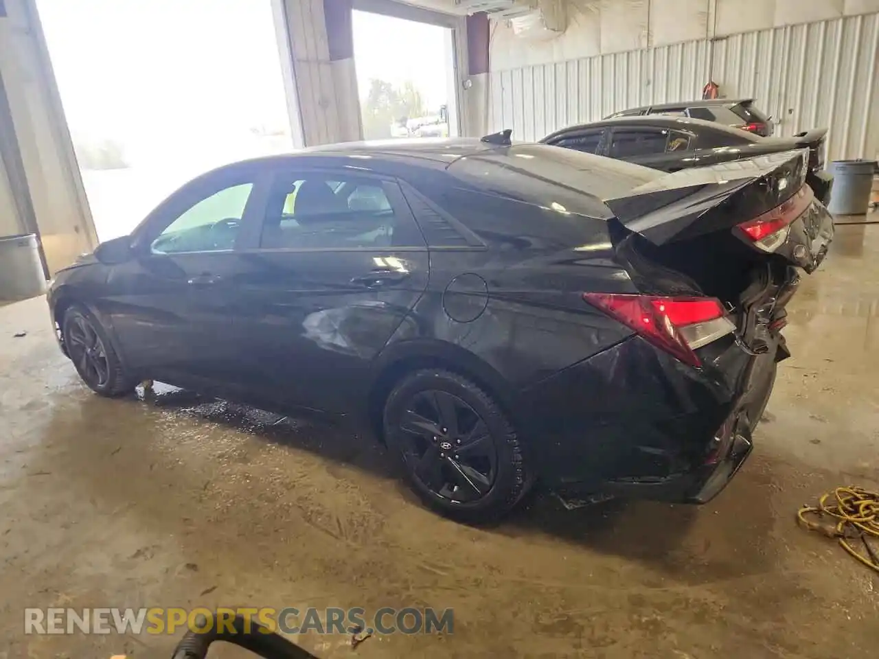 2 Photograph of a damaged car 5NPLS4AG3MH025932 HYUNDAI ELANTRA 2021