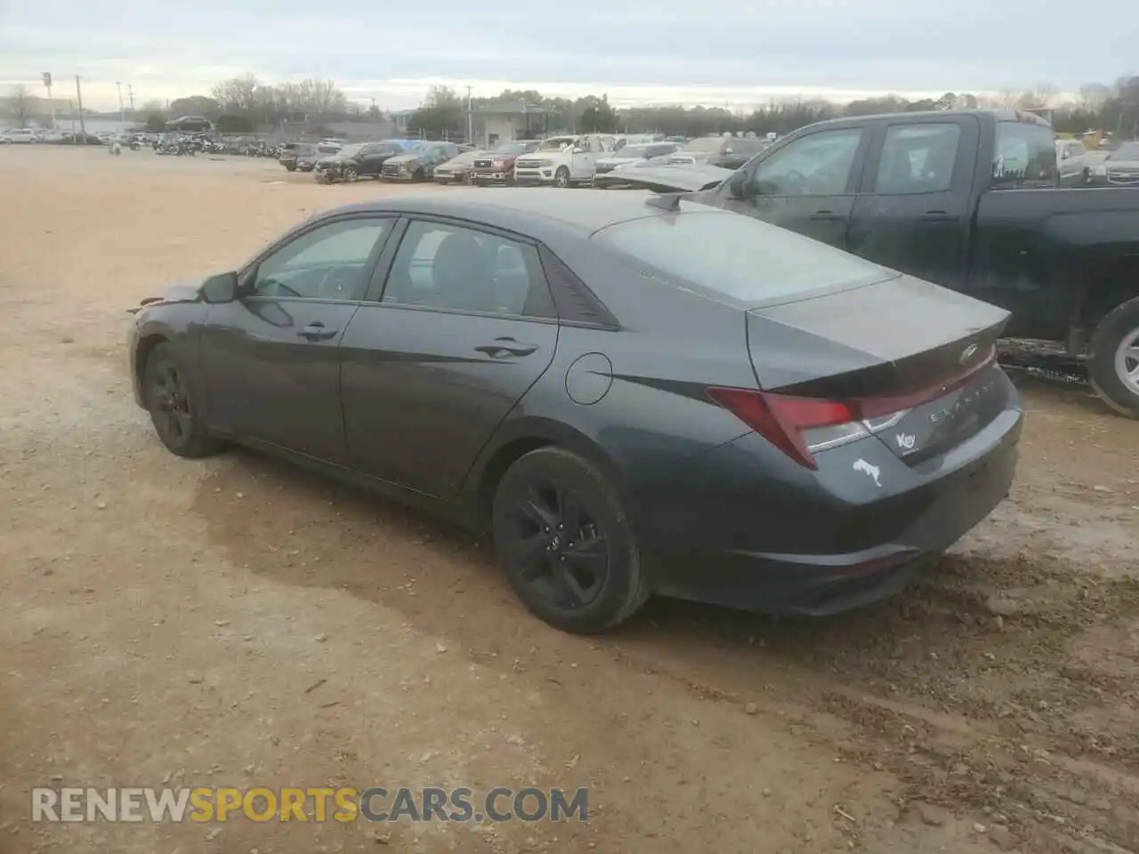 2 Photograph of a damaged car 5NPLS4AG3MH028622 HYUNDAI ELANTRA 2021