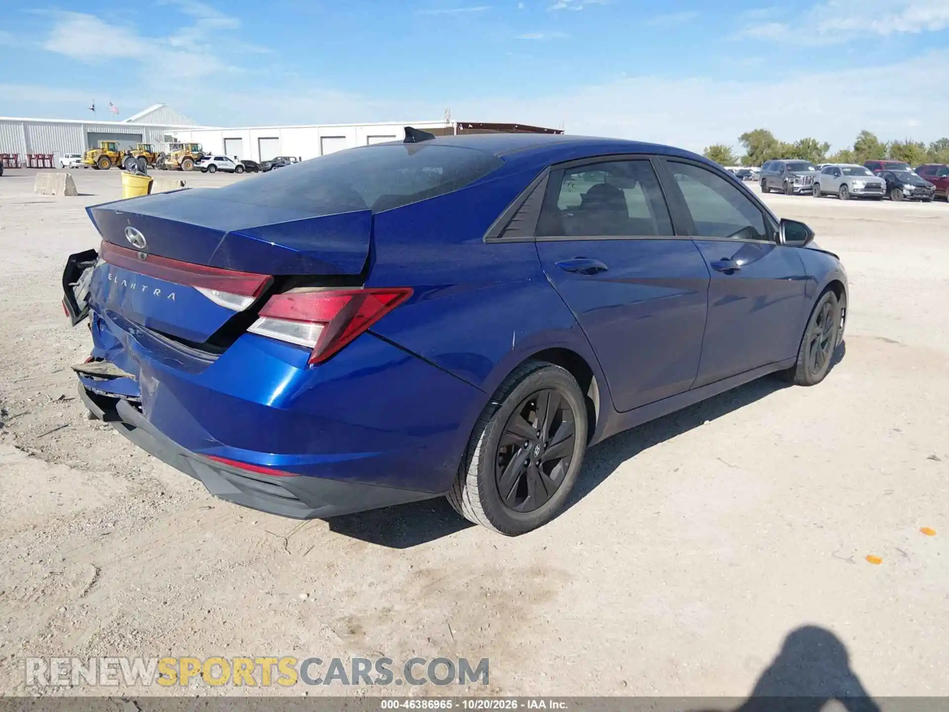 2 Photograph of a damaged car 5NPLS4AG3MH030497 HYUNDAI ELANTRA 2021