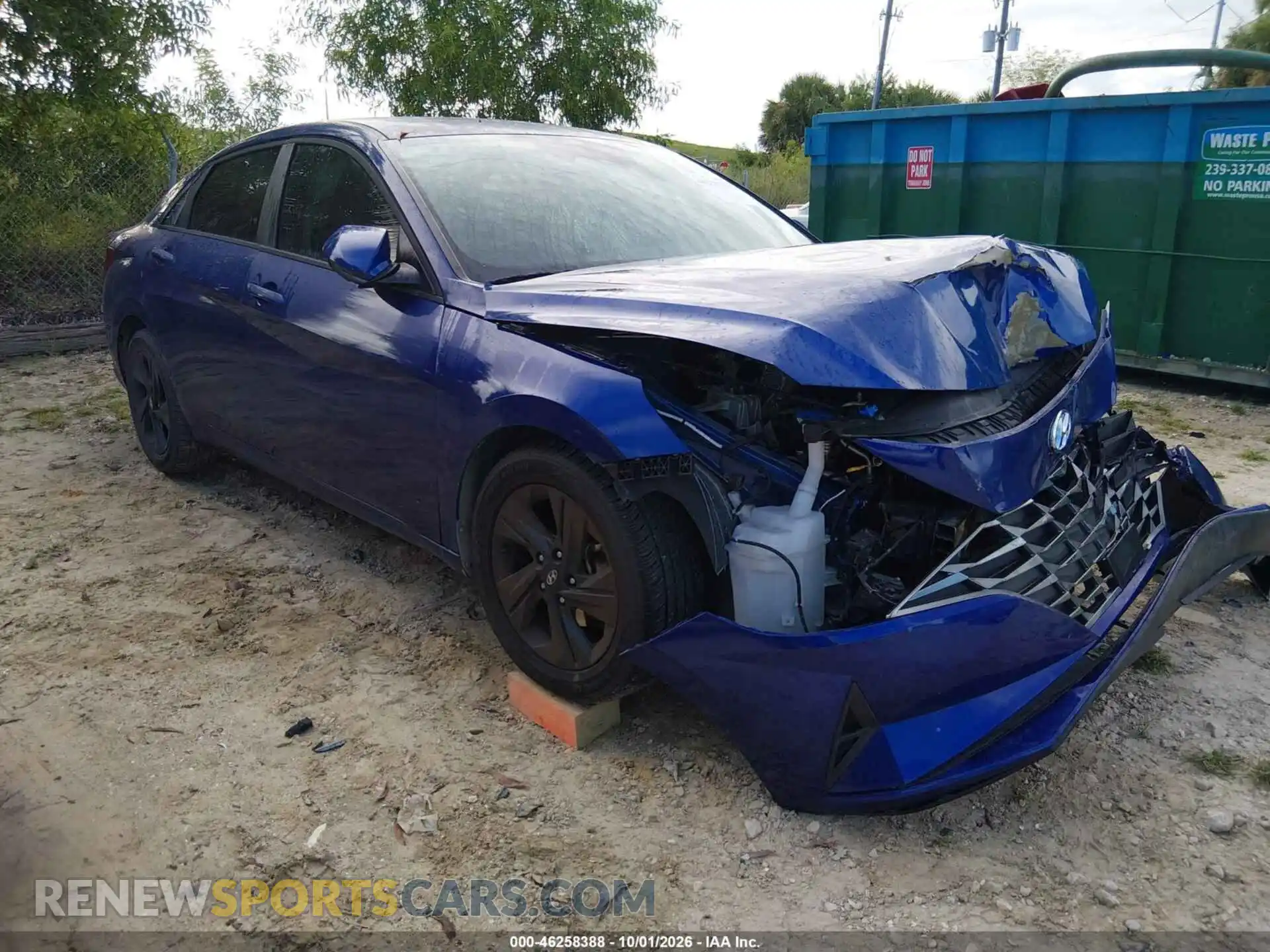 1 Фотография поврежденного автомобиля 5NPLS4AG3MH040317 HYUNDAI ELANTRA 2021