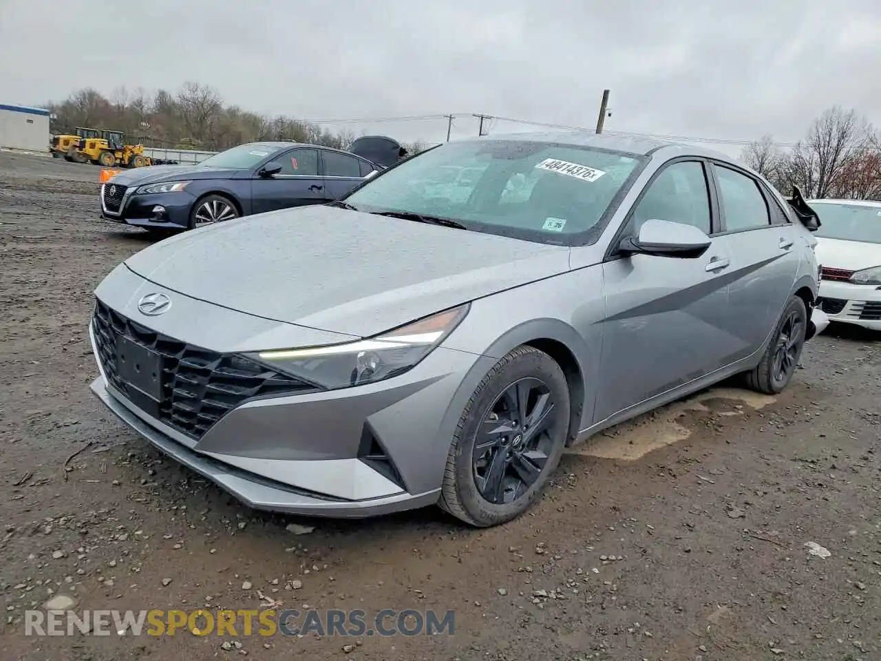 1 Photograph of a damaged car 5NPLS4AG4MH000490 HYUNDAI ELANTRA 2021