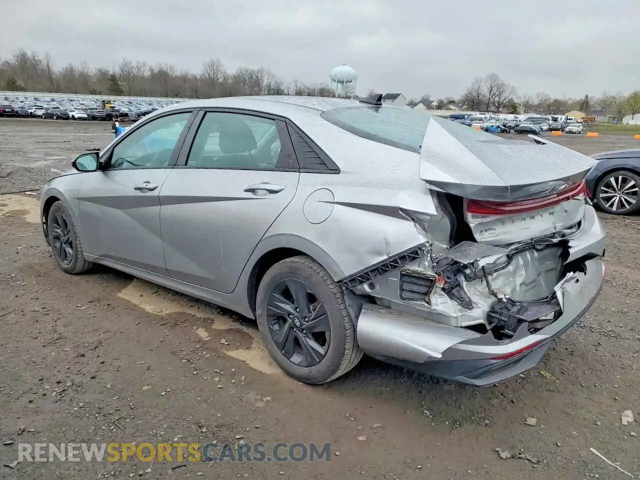2 Photograph of a damaged car 5NPLS4AG4MH000490 HYUNDAI ELANTRA 2021