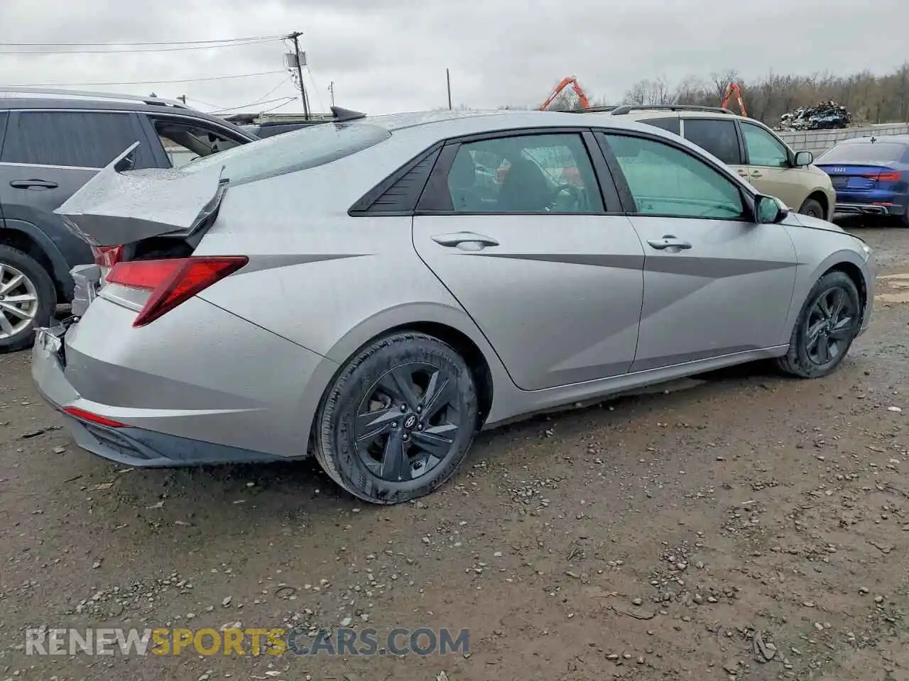 3 Photograph of a damaged car 5NPLS4AG4MH000490 HYUNDAI ELANTRA 2021