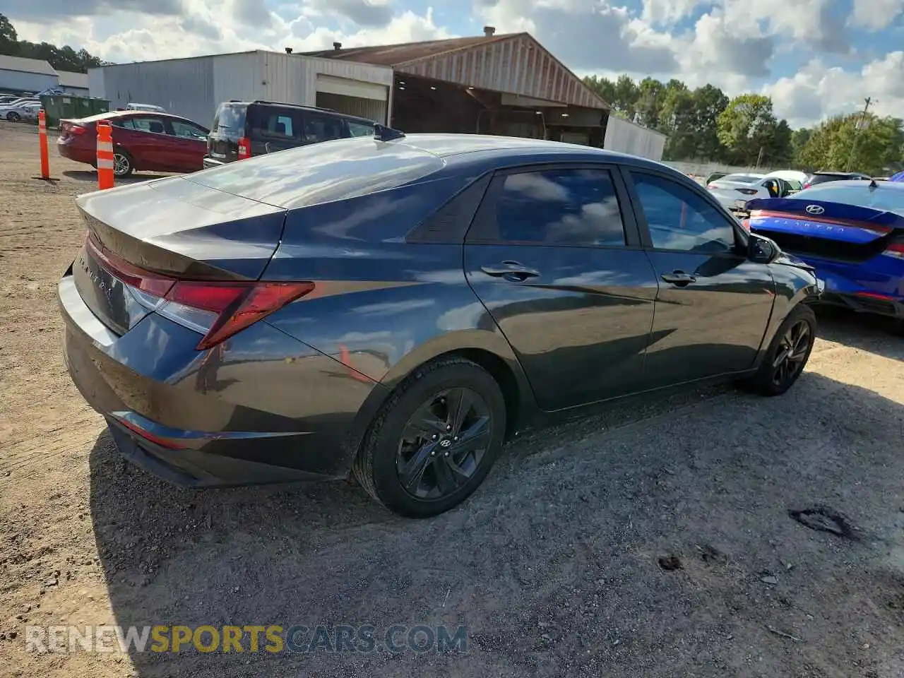 3 Фотография поврежденного автомобиля 5NPLS4AG4MH005723 HYUNDAI ELANTRA 2021
