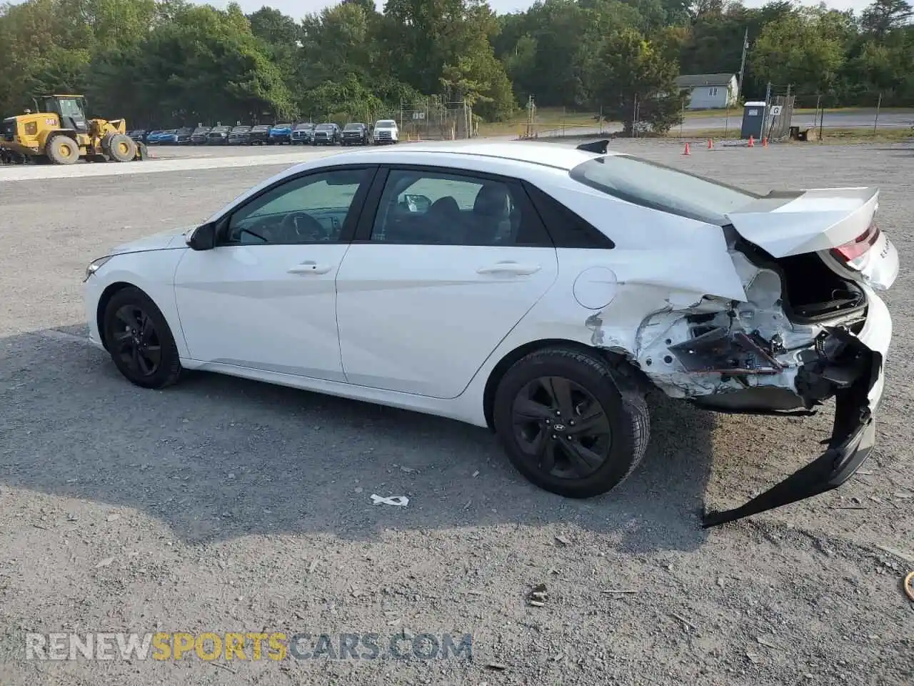 2 Photograph of a damaged car 5NPLS4AG4MH033098 HYUNDAI ELANTRA 2021