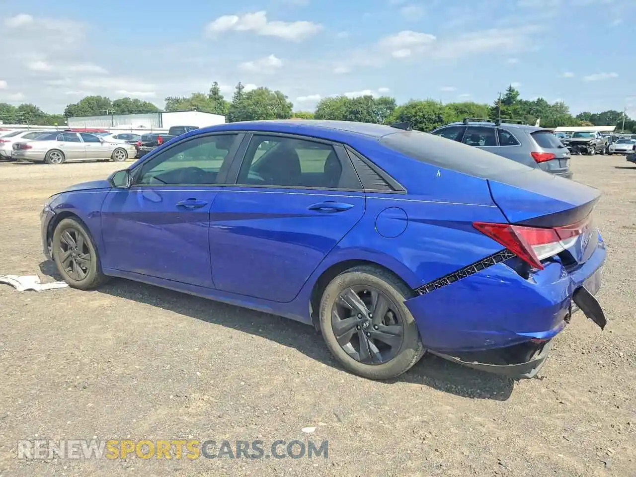 2 Photograph of a damaged car 5NPLS4AG5MH002510 HYUNDAI ELANTRA 2021