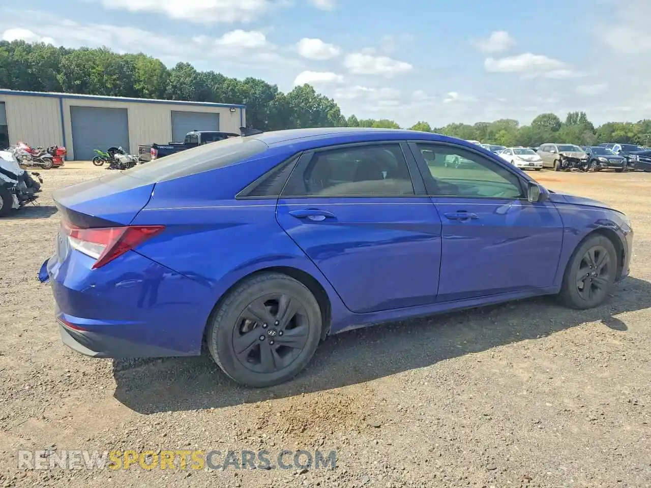3 Photograph of a damaged car 5NPLS4AG5MH002510 HYUNDAI ELANTRA 2021