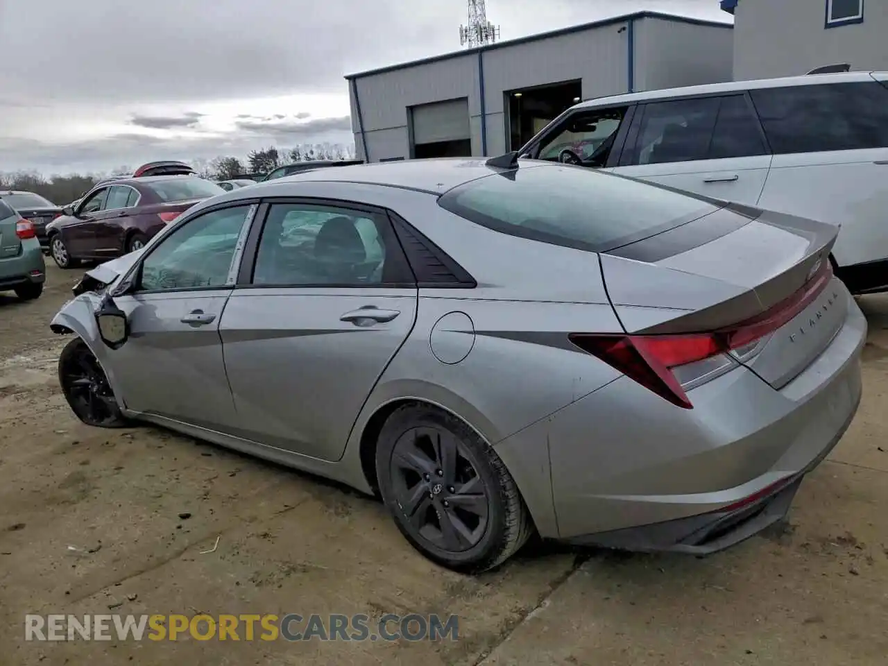 2 Photograph of a damaged car 5NPLS4AG5MH004984 HYUNDAI ELANTRA 2021