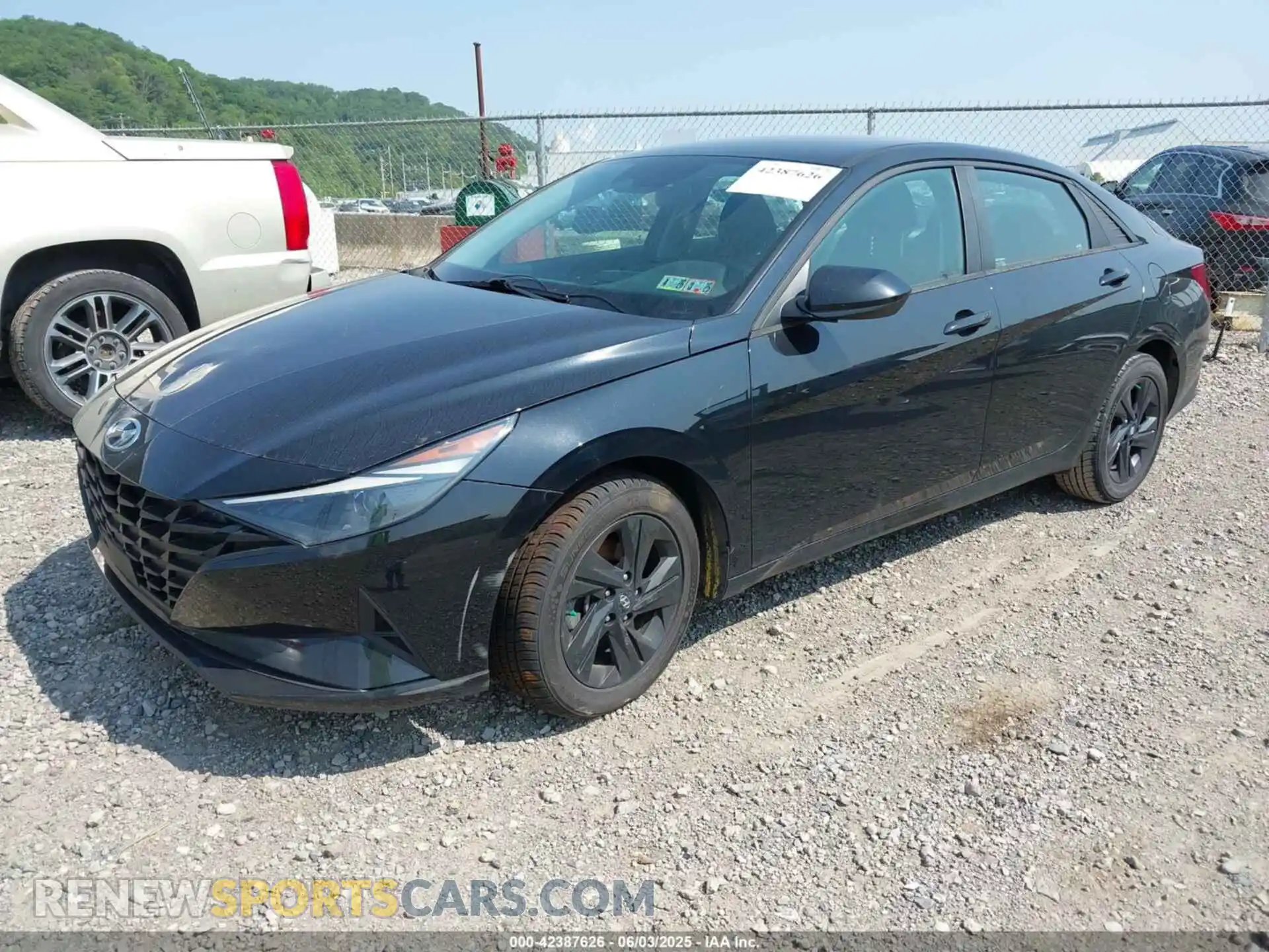 2 fotografías del automóvil dañado 5NPLS4AG5MH005407 HYUNDAI ELANTRA 2021