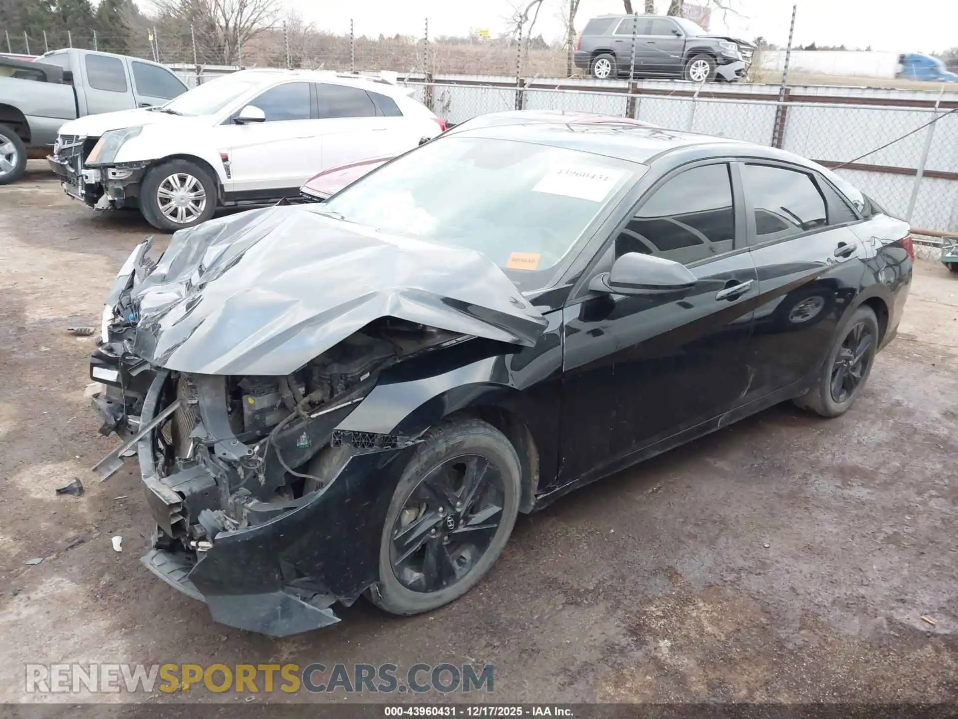 2 Photograph of a damaged car 5NPLS4AG5MH022501 HYUNDAI ELANTRA 2021