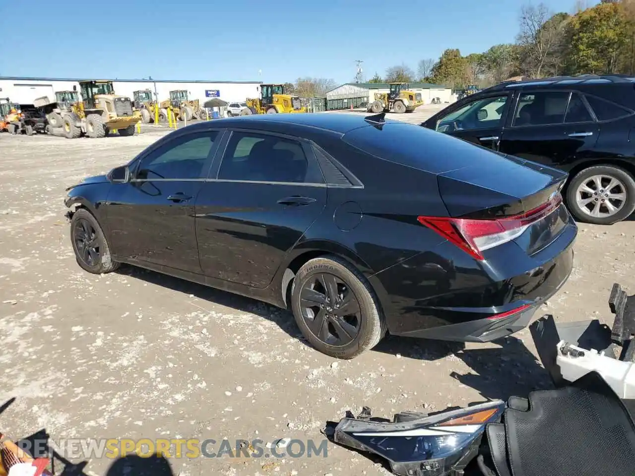 2 Photograph of a damaged car 5NPLS4AG5MH029674 HYUNDAI ELANTRA 2021