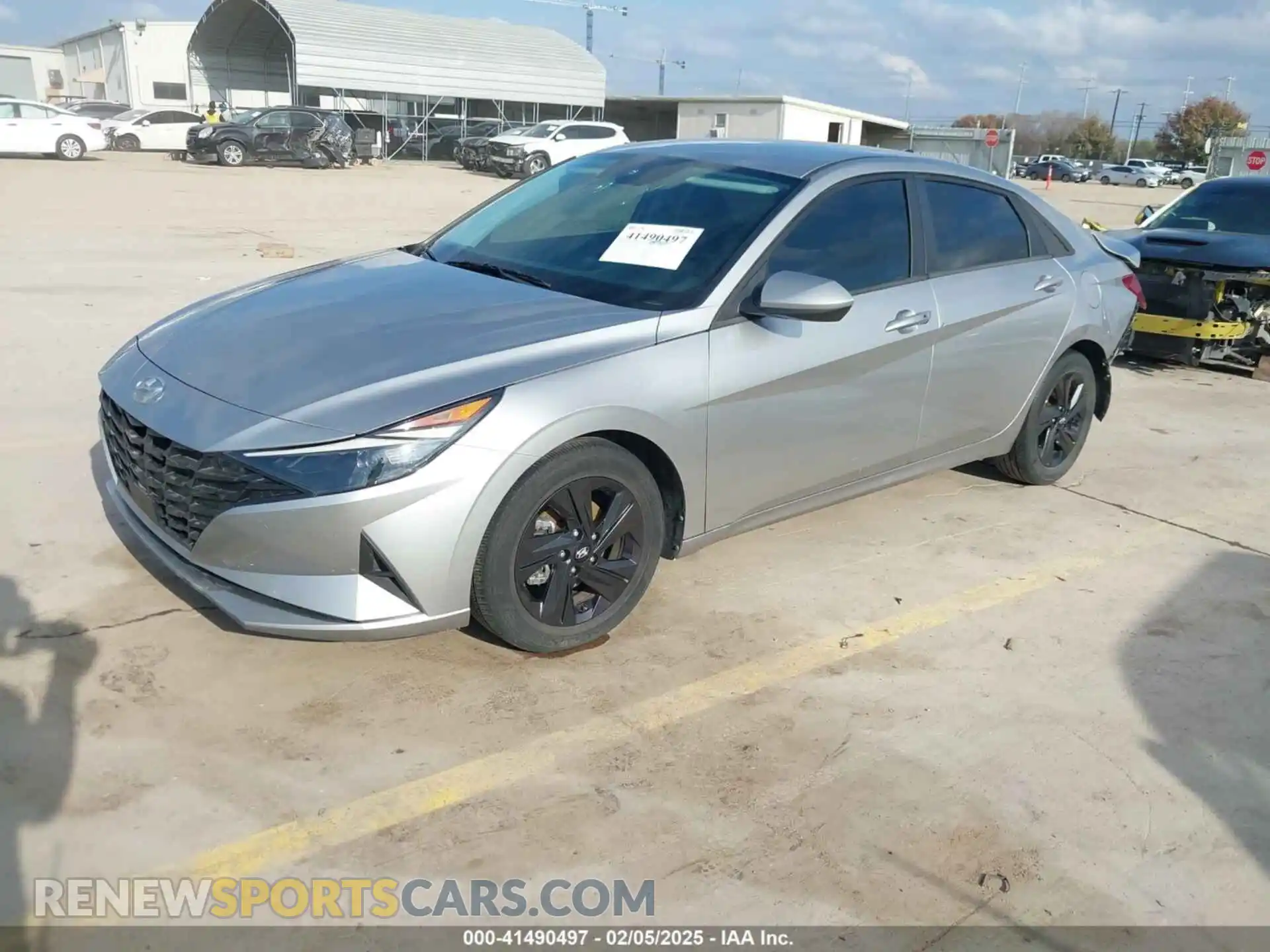 2 Photograph of a damaged car 5NPLS4AG5MH044224 HYUNDAI ELANTRA 2021