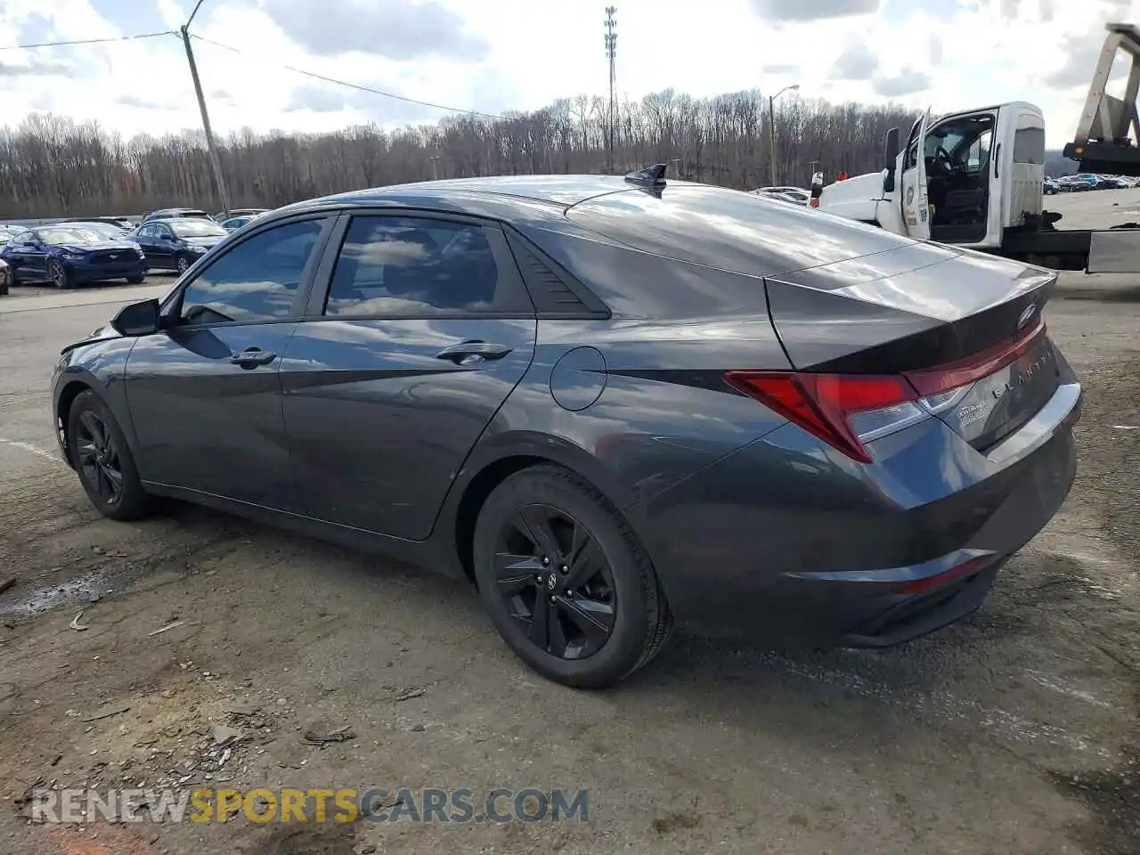 2 Photograph of a damaged car 5NPLS4AG6MH002466 HYUNDAI ELANTRA 2021