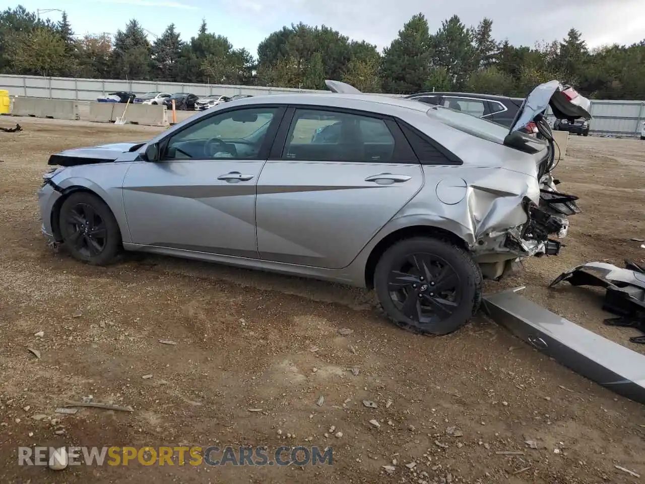 2 Photograph of a damaged car 5NPLS4AG6MH004945 HYUNDAI ELANTRA 2021