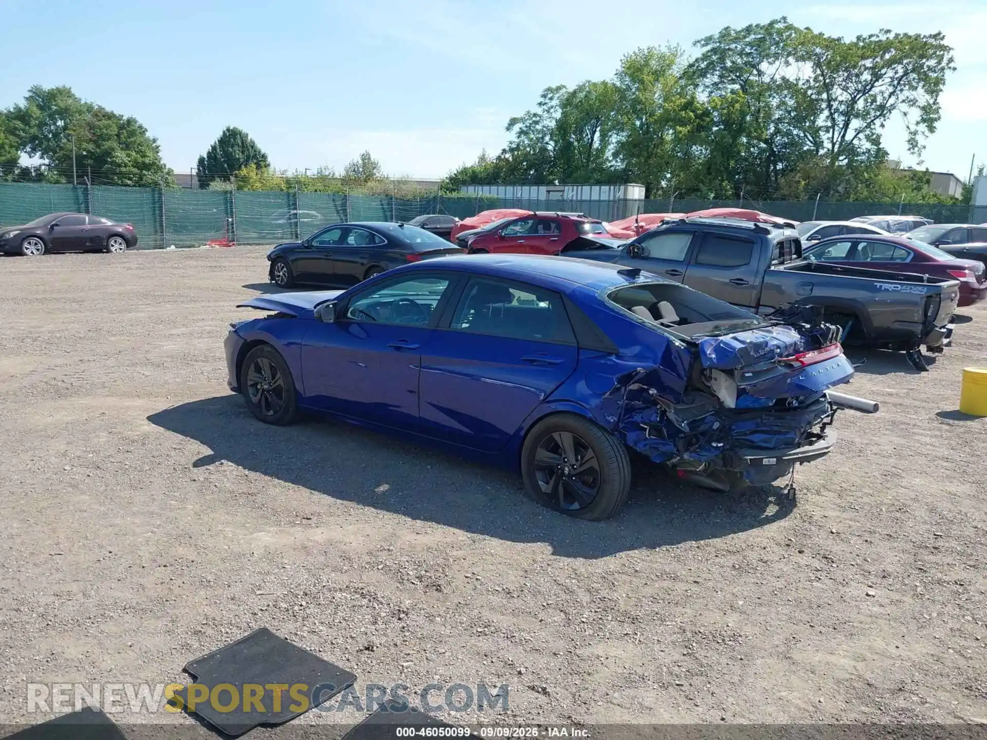 3 Photograph of a damaged car 5NPLS4AG6MH028663 HYUNDAI ELANTRA 2021