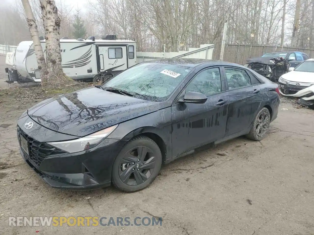 1 Photograph of a damaged car 5NPLS4AG6MH029439 HYUNDAI ELANTRA 2021