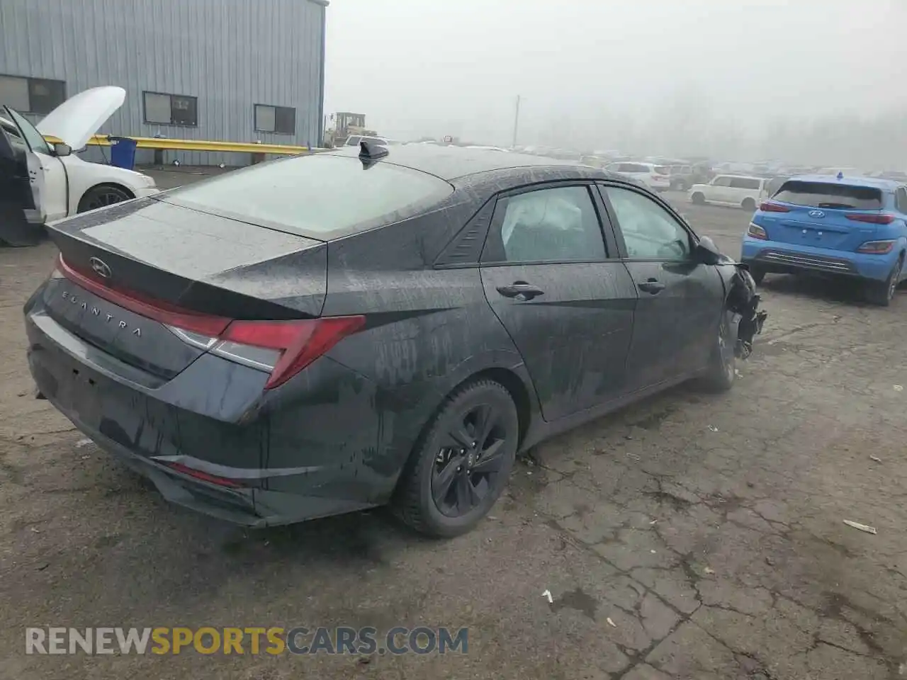 3 Photograph of a damaged car 5NPLS4AG6MH029439 HYUNDAI ELANTRA 2021