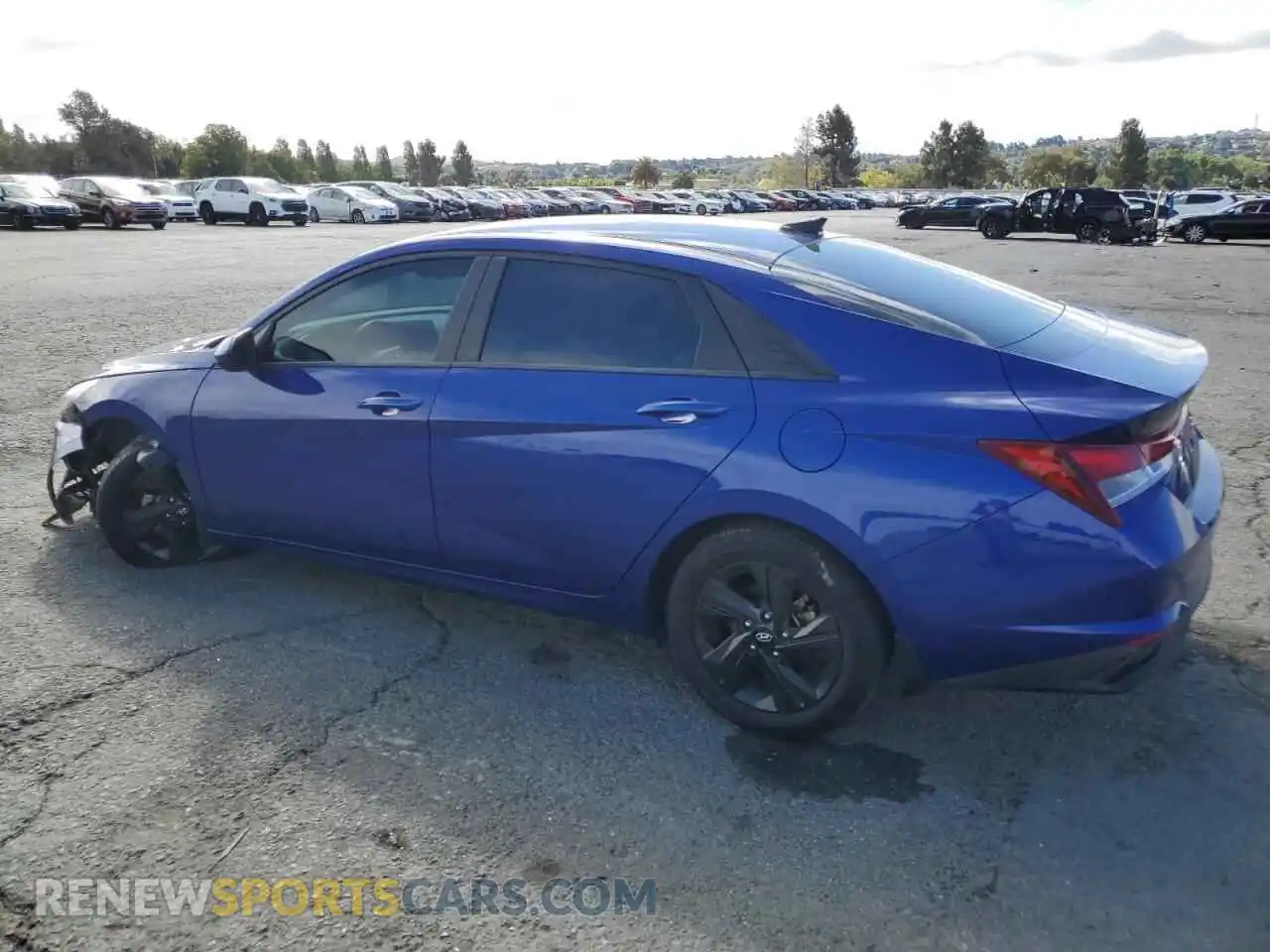 2 Photograph of a damaged car 5NPLS4AG6MH052848 HYUNDAI ELANTRA 2021