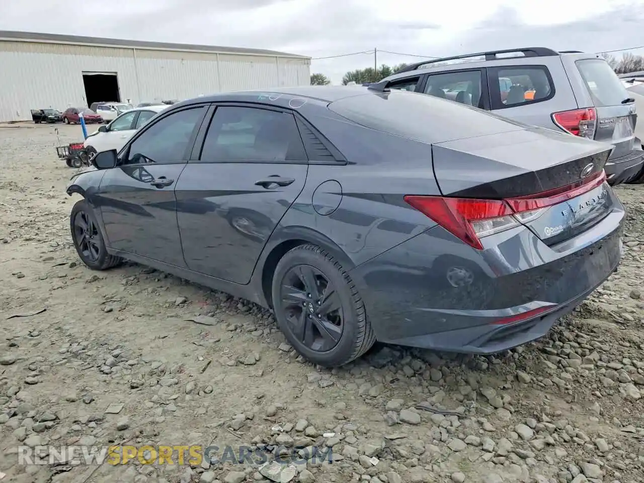2 Photograph of a damaged car 5NPLS4AG7MH008292 HYUNDAI ELANTRA 2021