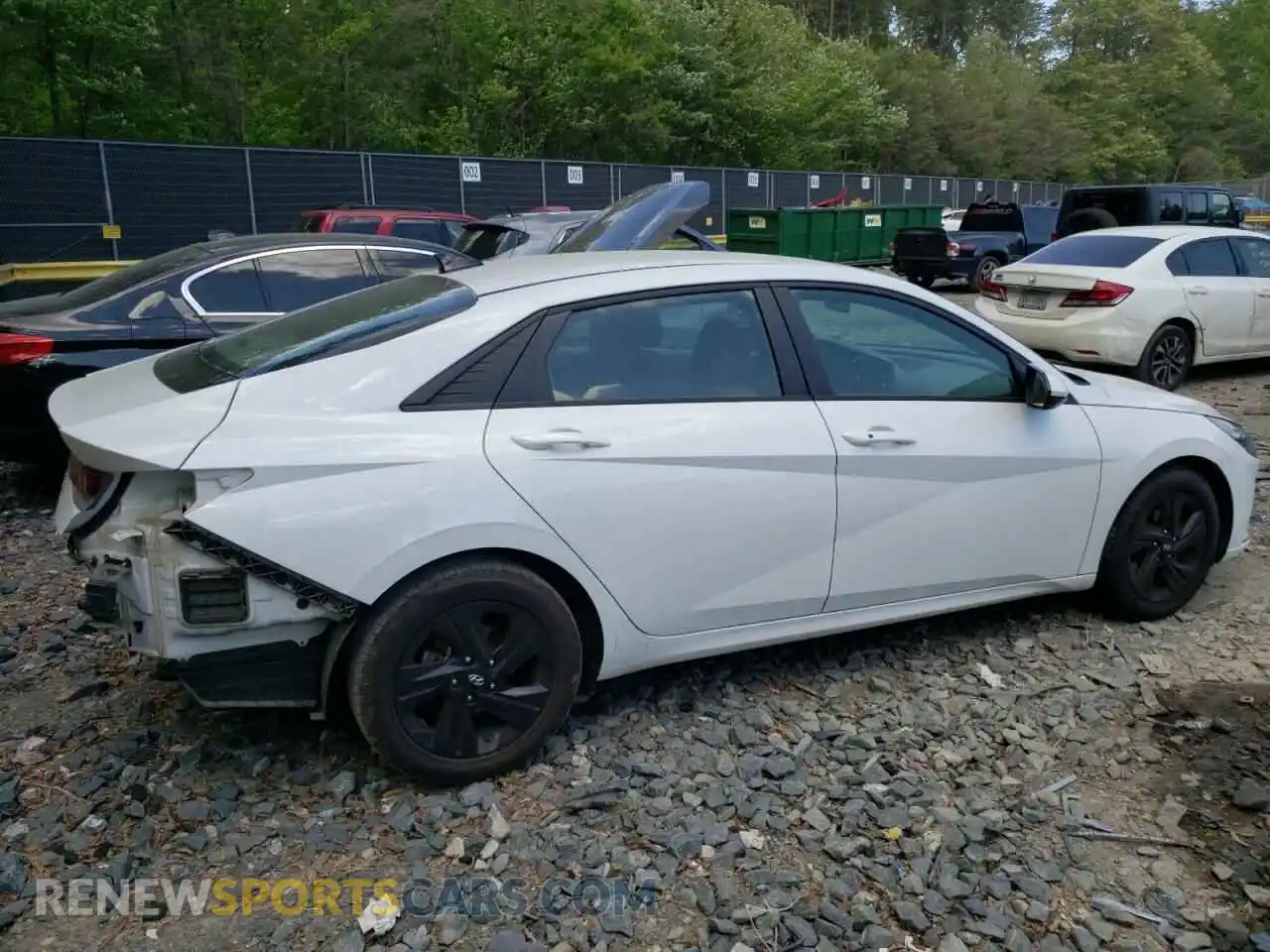 3 Photograph of a damaged car 5NPLS4AG7MH017297 HYUNDAI ELANTRA 2021