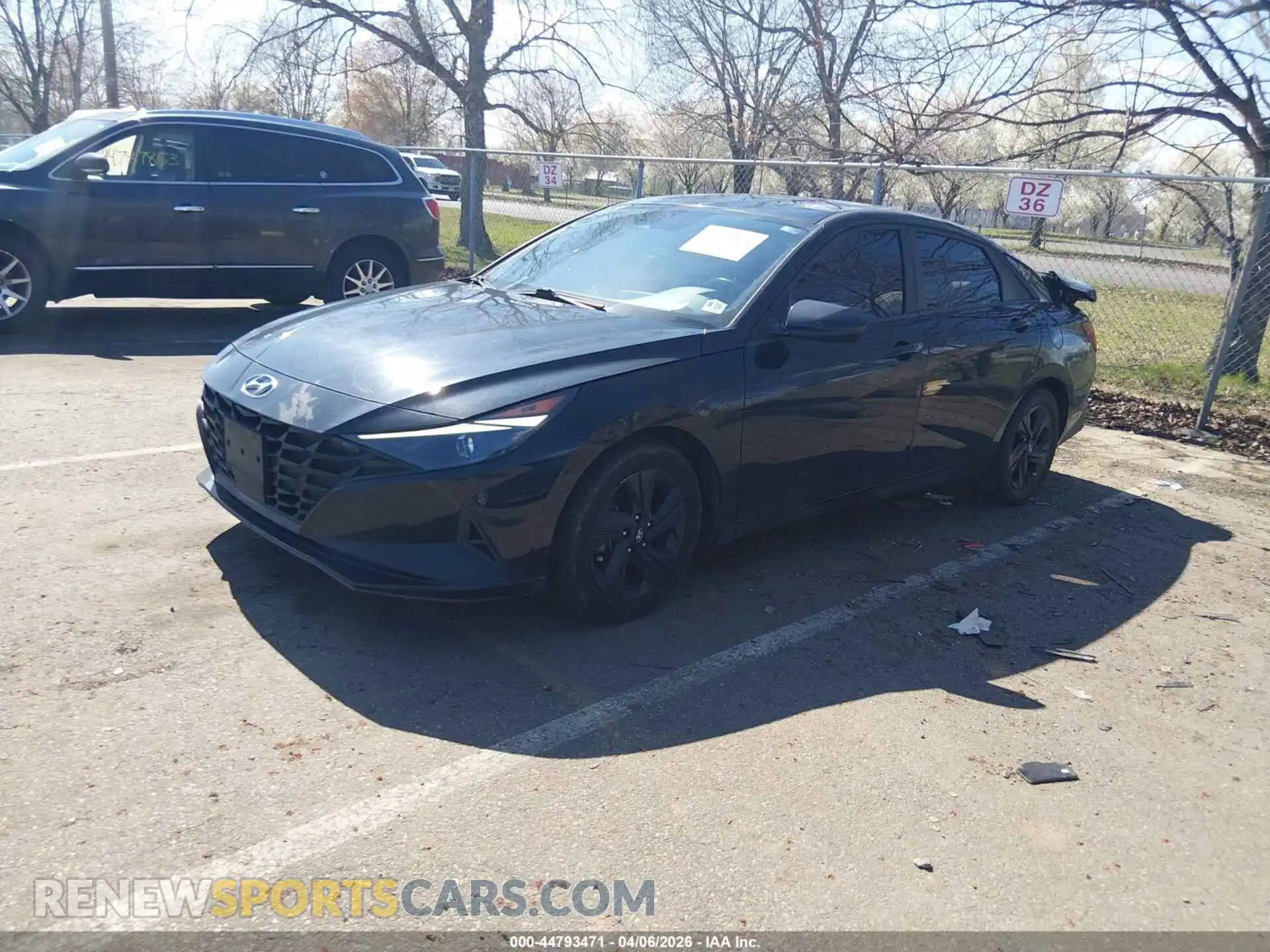 2 Photograph of a damaged car 5NPLS4AG7MH029434 HYUNDAI ELANTRA 2021
