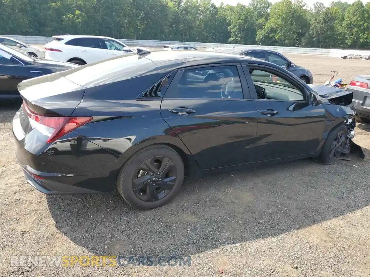 3 Photograph of a damaged car 5NPLS4AG7MH030664 HYUNDAI ELANTRA 2021