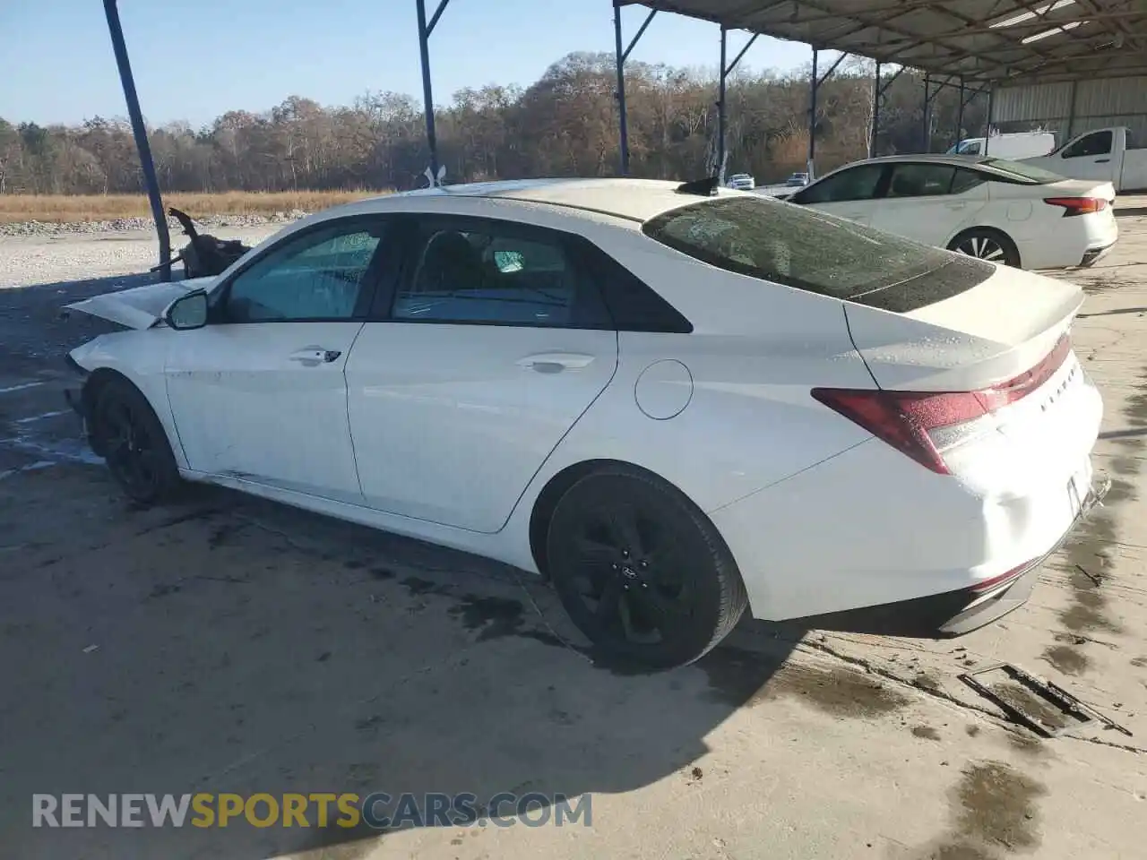2 Photograph of a damaged car 5NPLS4AG7MH030924 HYUNDAI ELANTRA 2021