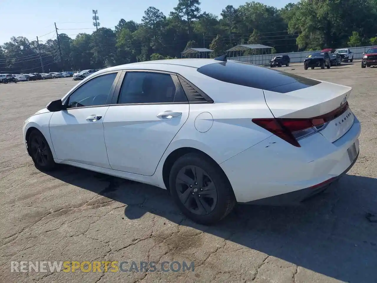 2 Photograph of a damaged car 5NPLS4AG7MH042720 HYUNDAI ELANTRA 2021