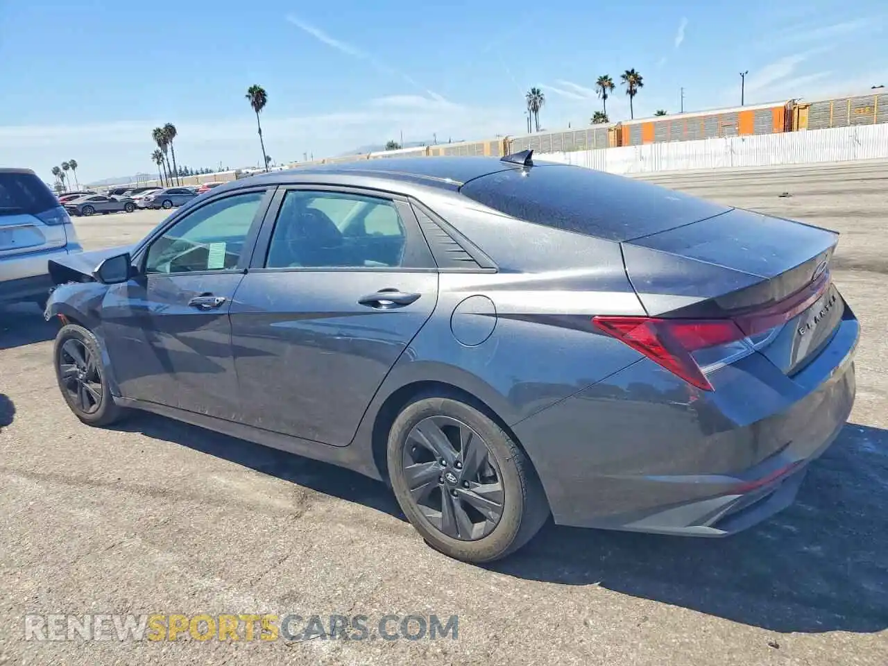 2 Photograph of a damaged car 5NPLS4AG8MH004574 HYUNDAI ELANTRA 2021