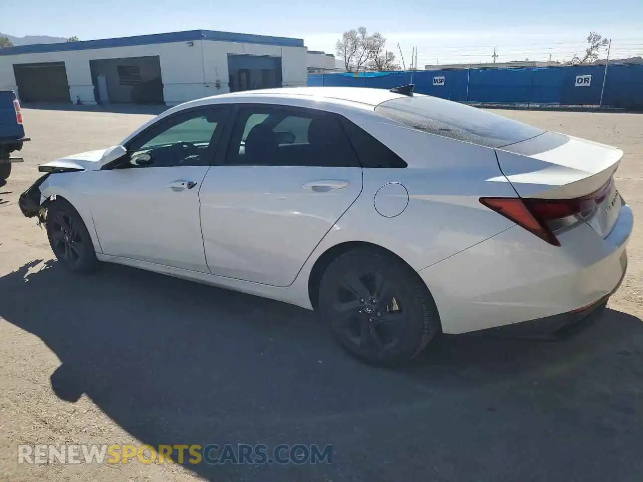 2 Photograph of a damaged car 5NPLS4AG8MH004753 HYUNDAI ELANTRA 2021