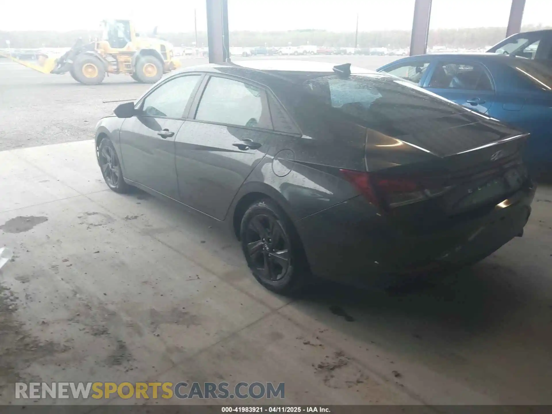 3 Photograph of a damaged car 5NPLS4AG8MH007846 HYUNDAI ELANTRA 2021