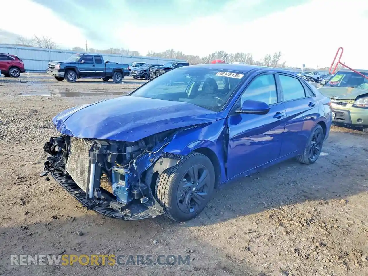 1 Фотография поврежденного автомобиля 5NPLS4AG8MH031516 HYUNDAI ELANTRA 2021