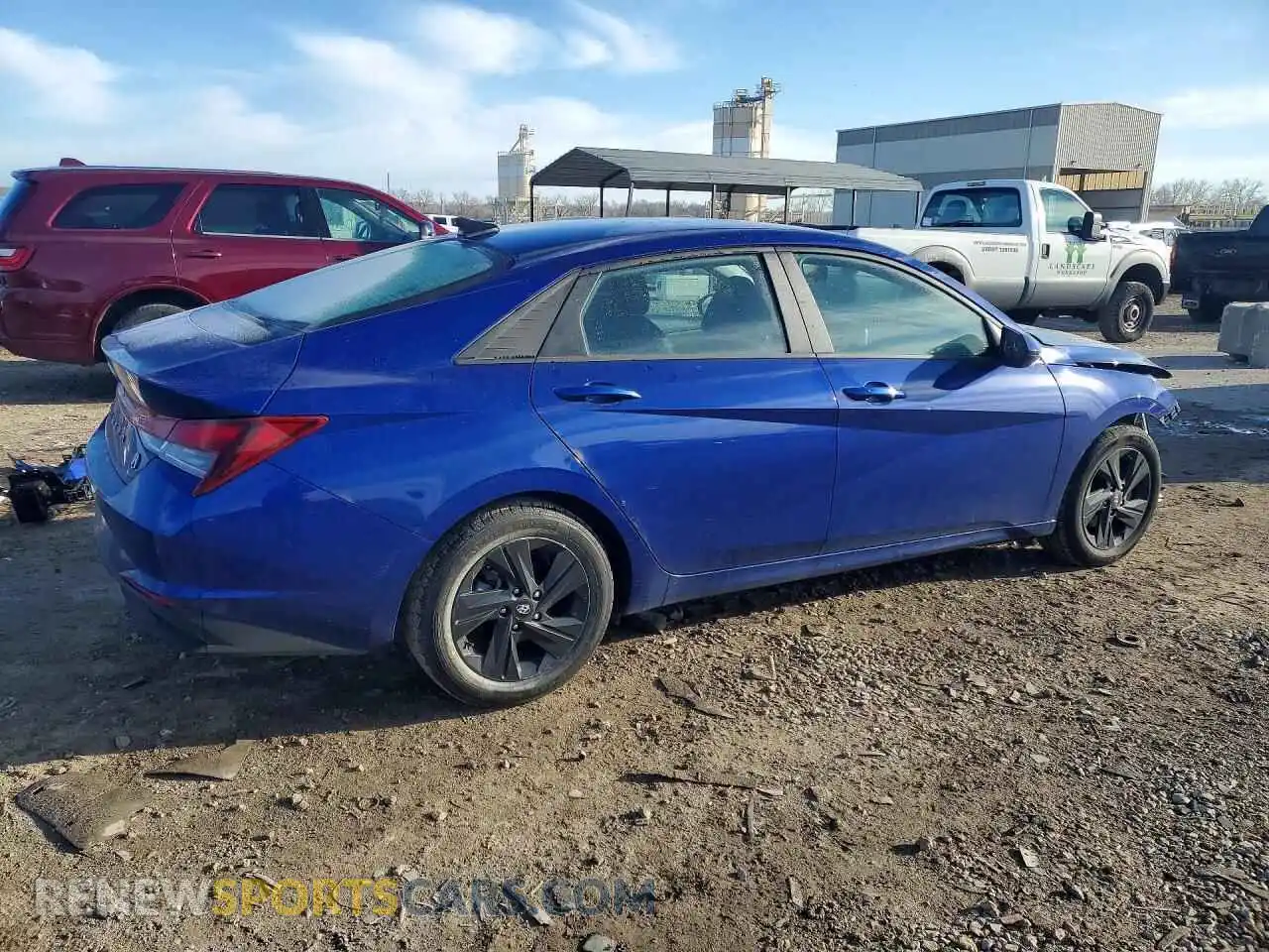 3 Фотография поврежденного автомобиля 5NPLS4AG8MH031516 HYUNDAI ELANTRA 2021