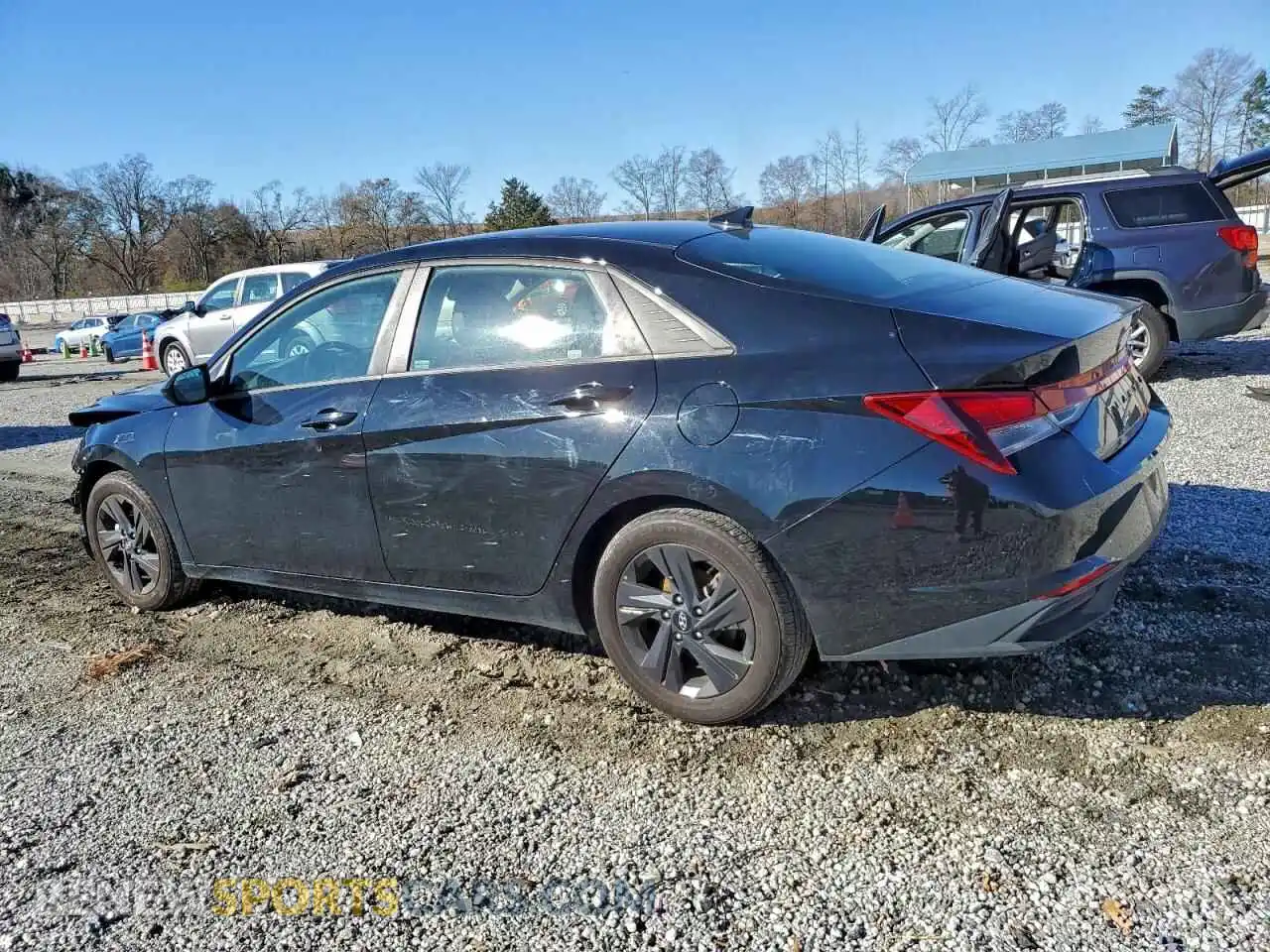 2 Photograph of a damaged car 5NPLS4AG8MH035713 HYUNDAI ELANTRA 2021