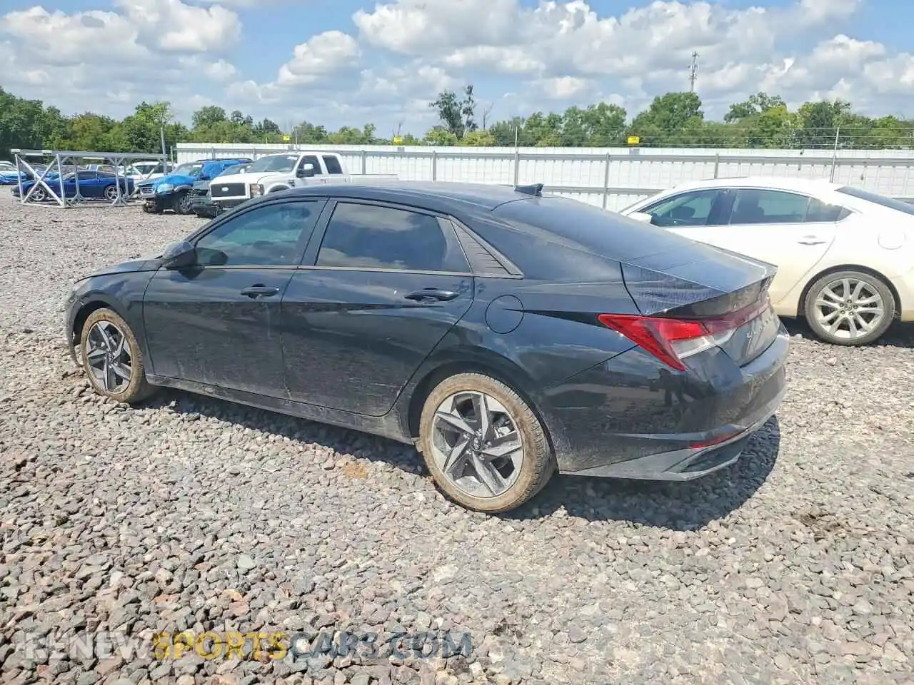 2 Photograph of a damaged car 5NPLS4AG8MH037770 HYUNDAI ELANTRA 2021
