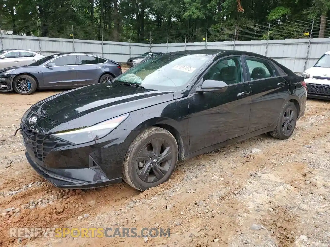1 Photograph of a damaged car 5NPLS4AG8MH051121 HYUNDAI ELANTRA 2021