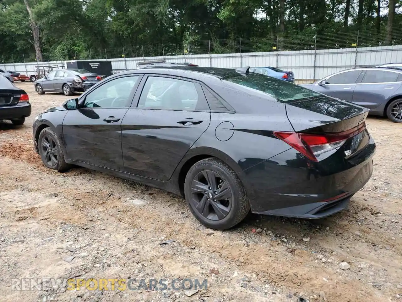 2 Photograph of a damaged car 5NPLS4AG8MH051121 HYUNDAI ELANTRA 2021