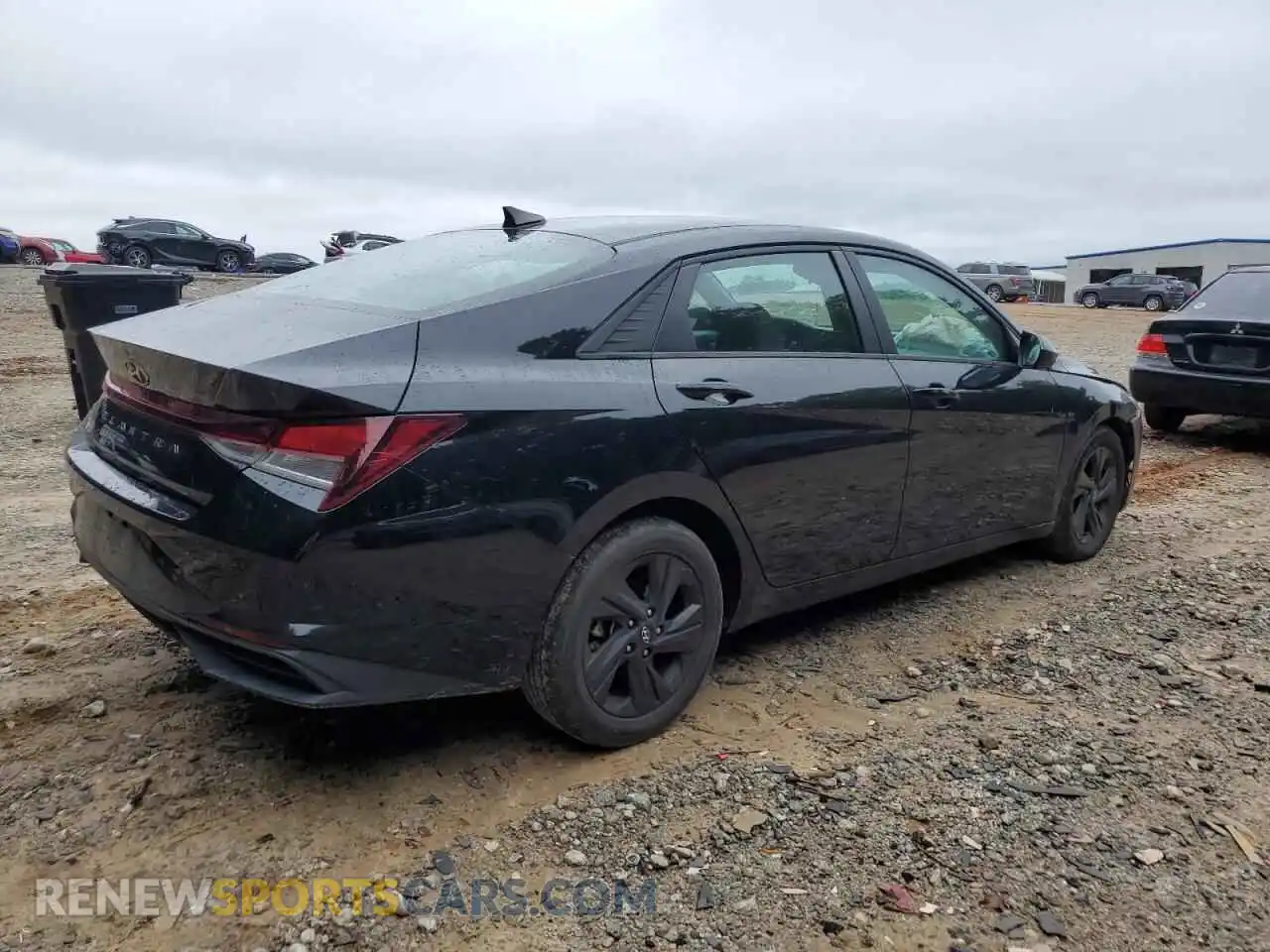 3 Photograph of a damaged car 5NPLS4AG8MH051121 HYUNDAI ELANTRA 2021