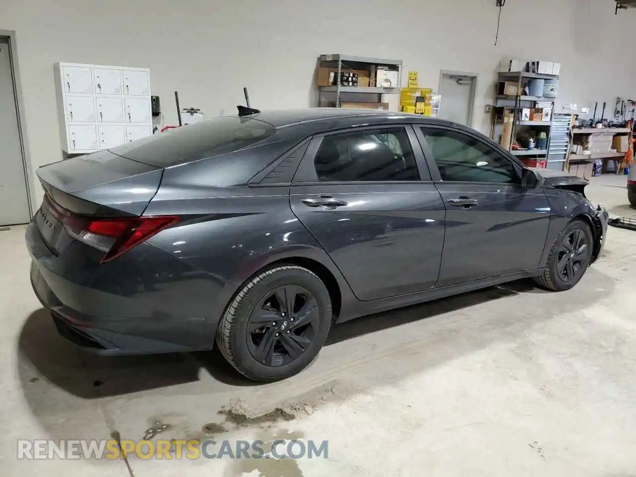 3 Photograph of a damaged car 5NPLS4AG9MH005331 HYUNDAI ELANTRA 2021