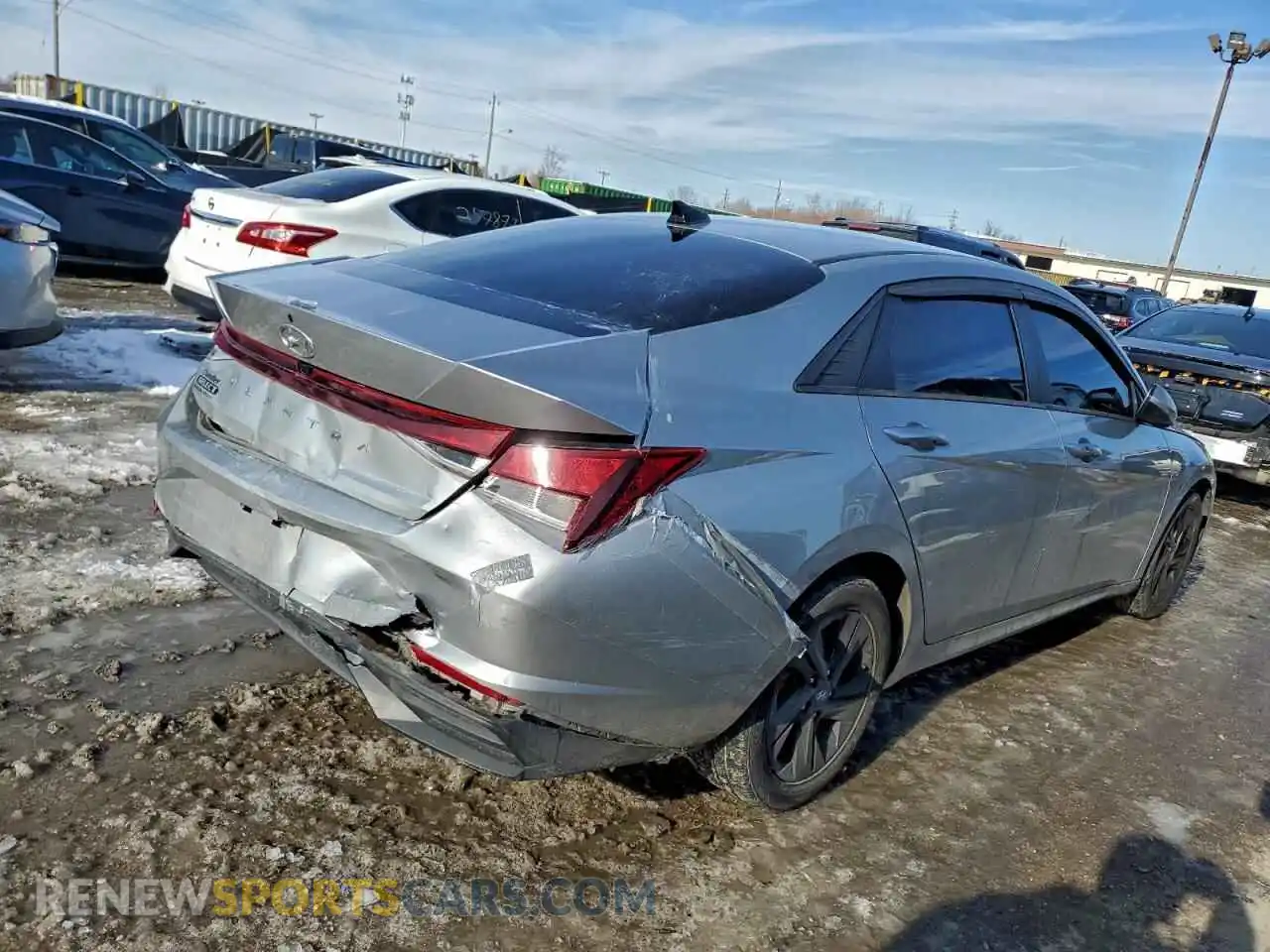 3 Фотография поврежденного автомобиля 5NPLS4AG9MH008472 HYUNDAI ELANTRA 2021