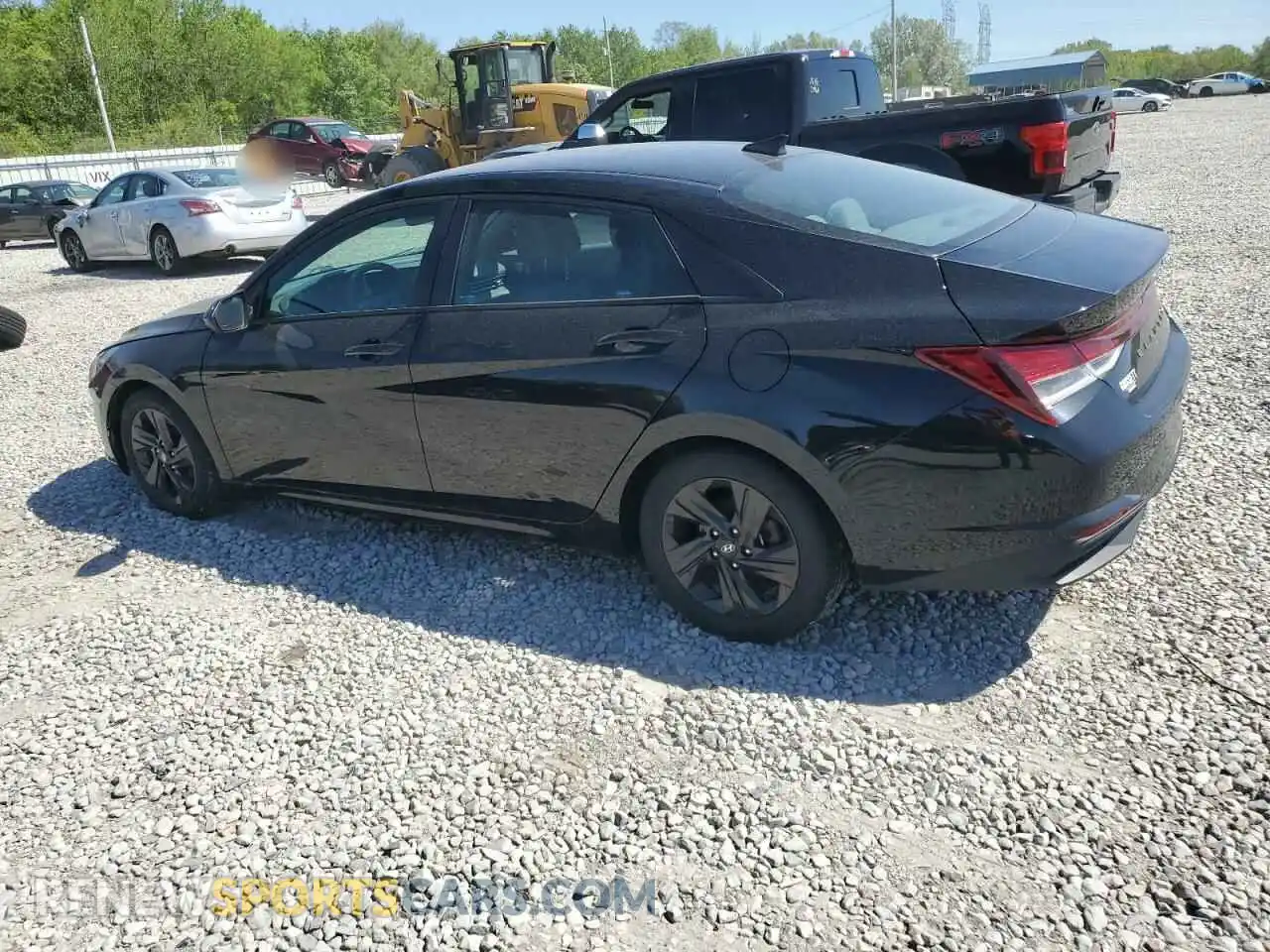 2 Photograph of a damaged car 5NPLS4AG9MH024090 HYUNDAI ELANTRA 2021